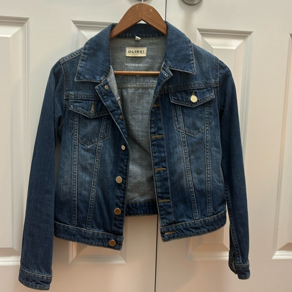 DL1961 girls manning denim jacket, size large